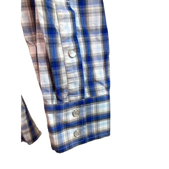 Pendleton Frontier Shirt Mens Size XL Snap Button Up Casual Plaid Long Sleeve - Picture 8 of 9